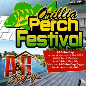 Orillia Perch festival A&G Roofing 2023